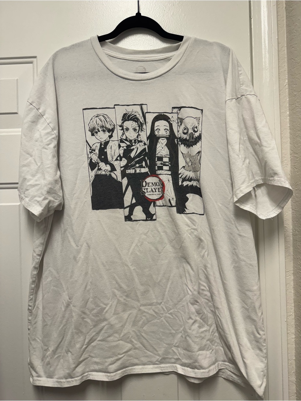 Demon Slayer Graphic Tee - White
